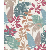 Arthouse Esselle Fun Leaf multicoloured wallpaper (British brand)