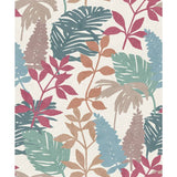 Arthouse Esselle Fun Leaf multicoloured wallpaper (British brand)