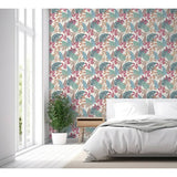 Arthouse Esselle Fun Leaf multicoloured wallpaper (British brand)