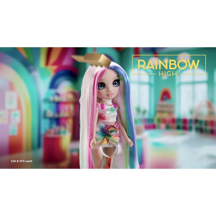 Rainbow High hair chalk doll Amaya 12 inch, UK version