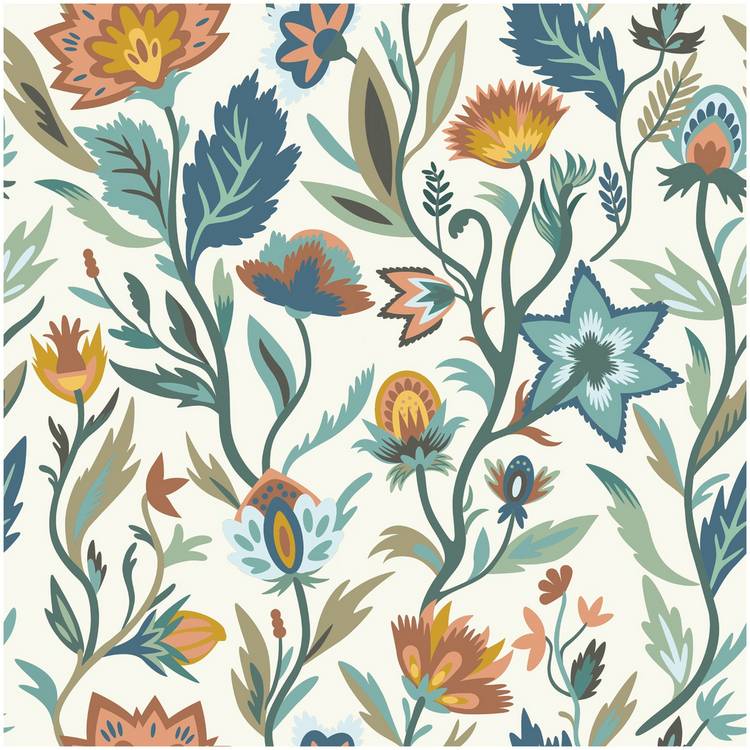 Arthouse Esselle Lush Paradise blue wallpaper roll (British brand)