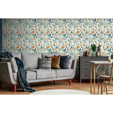 Arthouse Esselle Lush Paradise blue wallpaper roll (British brand)