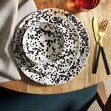 Argos Habitat Jackson 12 Piece Stoneware Dinner Set - Black- Buy online at McGrocer