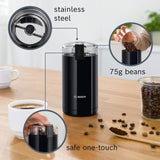 Bosch coffee bean grinder black compact (British brand)