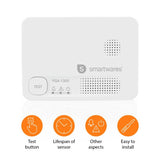 Smartwares carbon monoxide detector alarm, imported from the UK