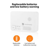Smartwares carbon monoxide detector alarm, imported from the UK