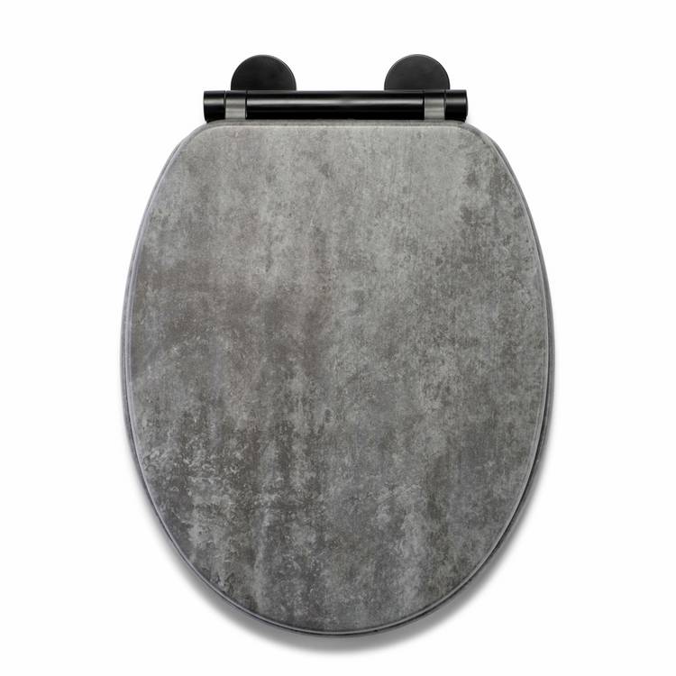 Croydex toilet seat grey, imported from the UK