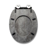 Croydex toilet seat grey, imported from the UK