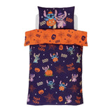 Disney Stitch Halloween bedding set single - British product