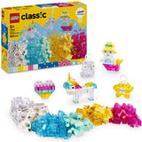 LEGO Classic Magical Transparent Box 340-piece building set (British brand)