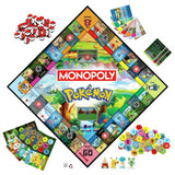 Hasbro Monopoly Pokémon edition board game, imported from the UK
