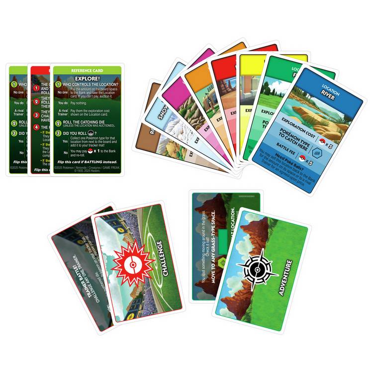Hasbro Monopoly Pokémon edition board game, imported from the UK