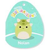 Squishmallows Nolan the Green Dino plush toy 7.5 inch (British brand)