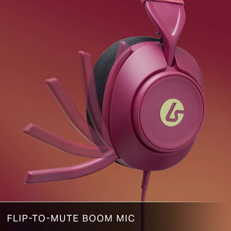 PowerA LS10X wired gaming headset ruby (British brand)