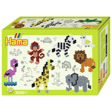 Hama Beads Zoo Small World set 2000 beads, UK version