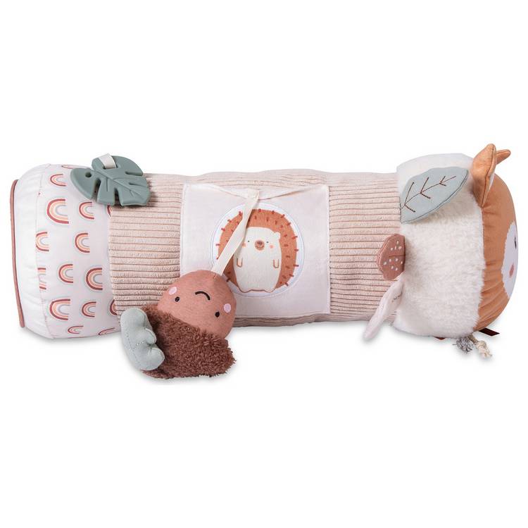Red Kite Tummy Time Roller Woodland Walk baby sensory toy (British brand)