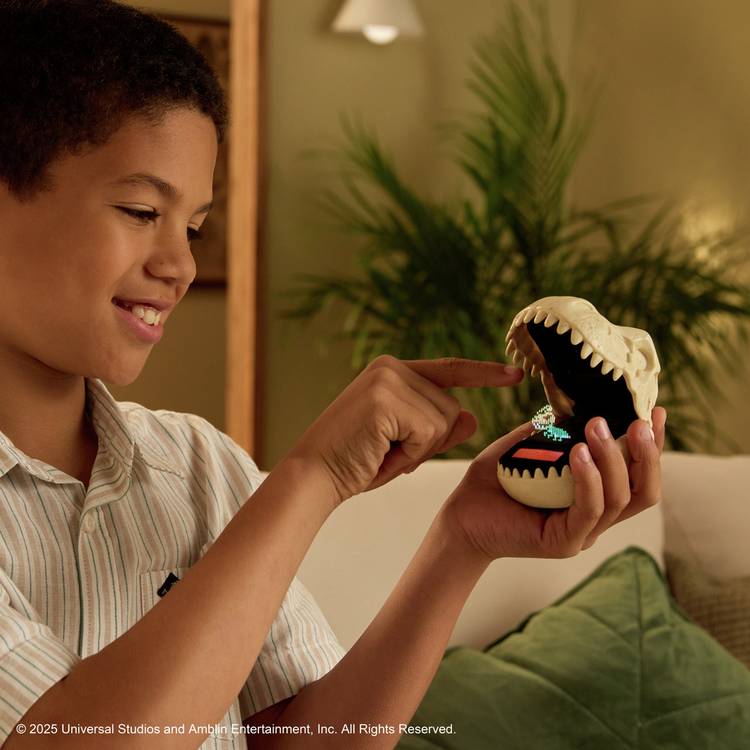 Bitzee Jurassic World interactive pet toy, UK version