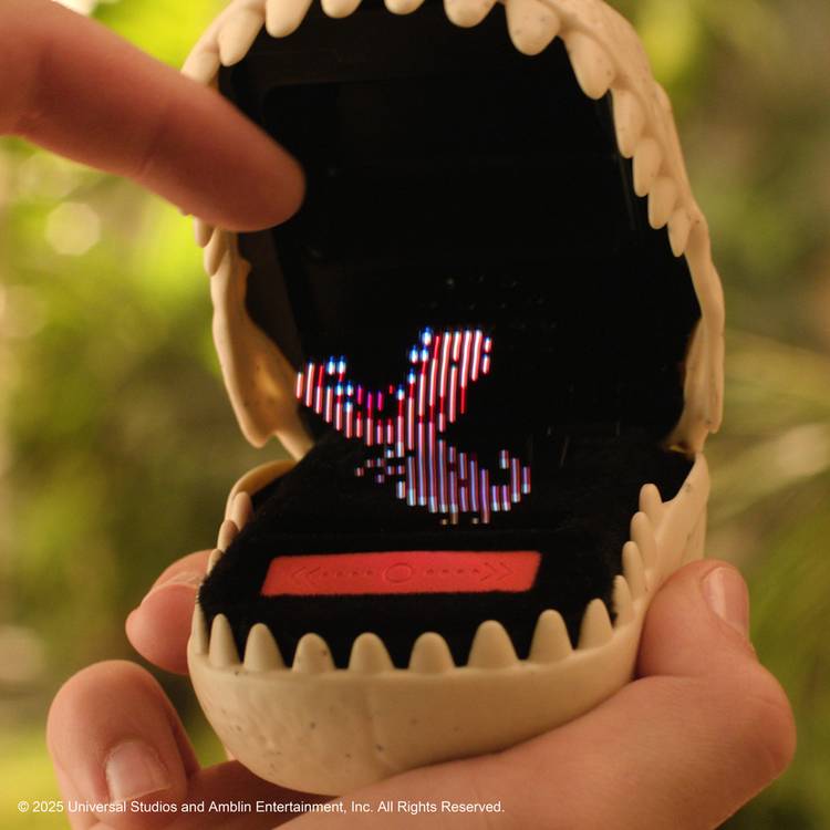 Bitzee Jurassic World interactive pet toy, UK version