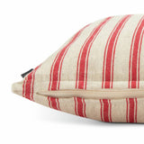 Habitat red stripe cushion covers 43x43cm (British brand)