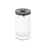 Brabantia 60 litre white laundry bin, imported from the UK