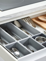 Next Joseph Joseph Grey Blox 7 Piece Drawer Organiser- Buy online at McGrocer