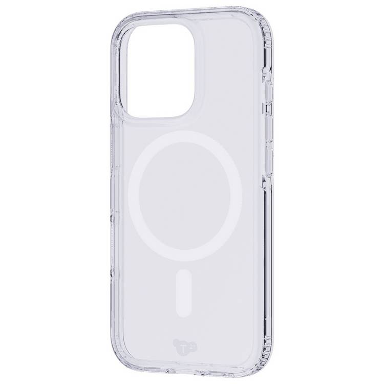 Tech21 EvoClear clear case for iPhone 16 Pro, imported from the UK