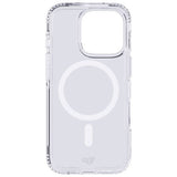 Tech21 EvoClear clear case for iPhone 16 Pro, imported from the UK