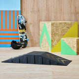 Cross Skate Ramp for scooters and skateboards, imported from the UK