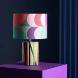 Margo Selby Ned ceramic small table lamp multicoloured (British brand)