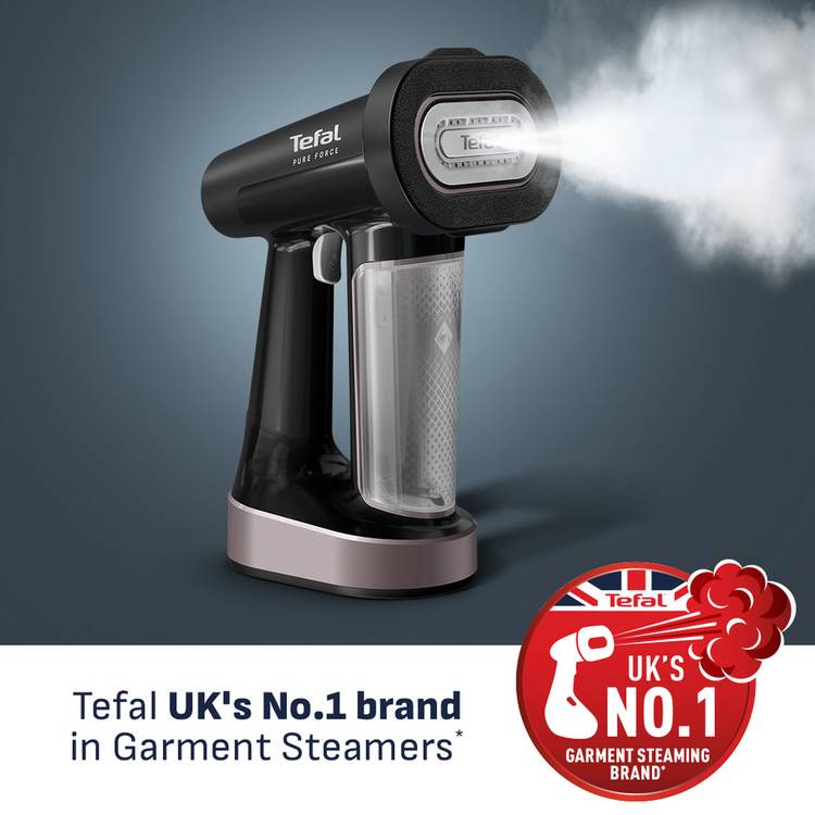 Tefal Pure Force Garment Steamer black 1800W (British brand)