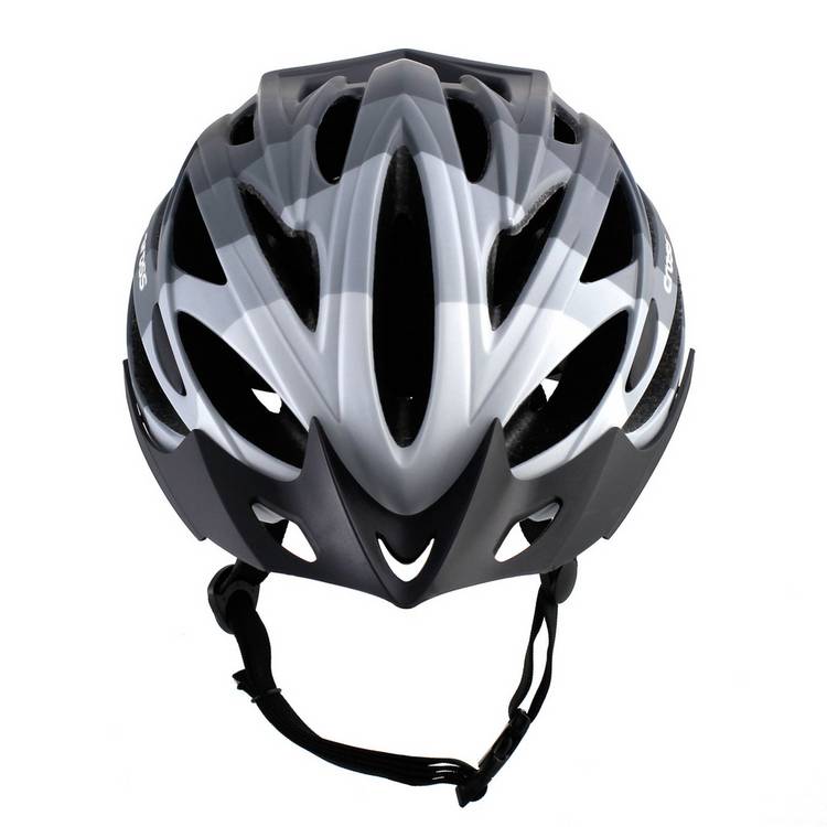 Cross bike helmet grey 58-61cm - British product