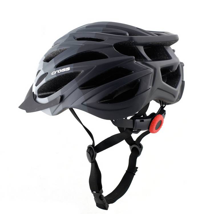 Cross bike helmet grey 58-61cm - British product