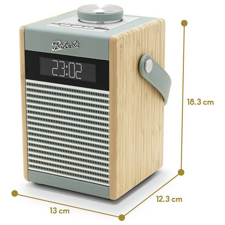 Roberts Rambler Midi DAB/FM radio duck egg (British brand)