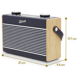Roberts Rambler Max smart radio in blue - British product