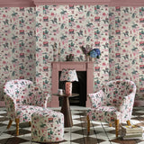 Cath Kidston Cowgirls Pink wallpaper (British brand)