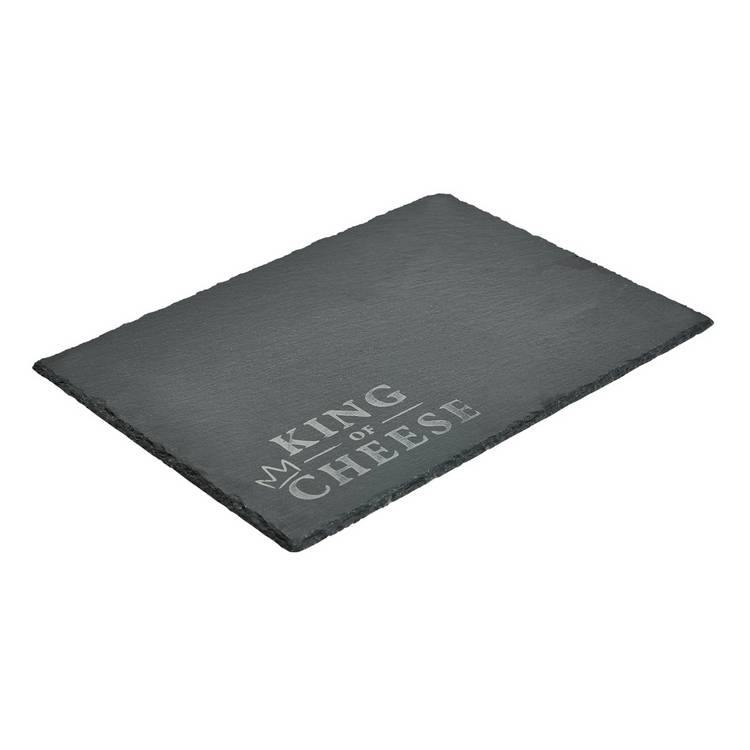 Home King of Cheese slate cheeseboard - British product
