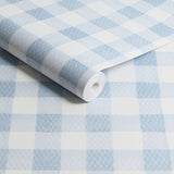 Cath Kidston gingham blue wallpaper roll - British product