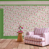 Cath Kidston Strawberry Spring wallpaper matt finish (British brand)