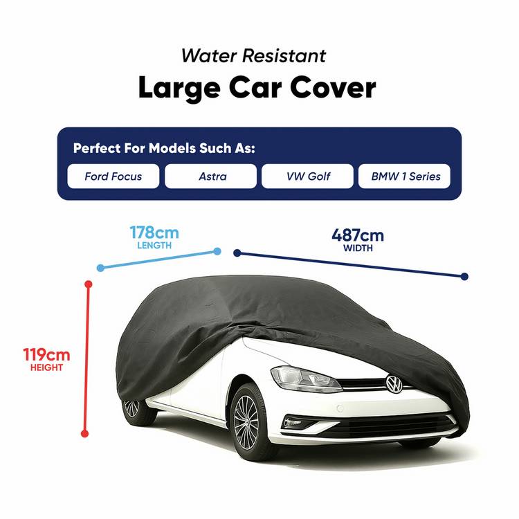 Streetwize water resistant full car cover large, UK version
