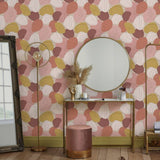 Argos Envy Mood Peachy Wallpaper Pink 52cm x 10m Roll- Buy online at McGrocer
