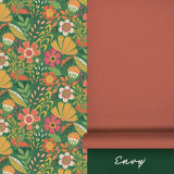 Envy Oopsy Daisy Ochre multicoloured wallpaper, UK version