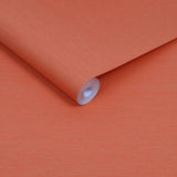 Envy Stitch Please Terracota Orange wallpaper roll (British brand)