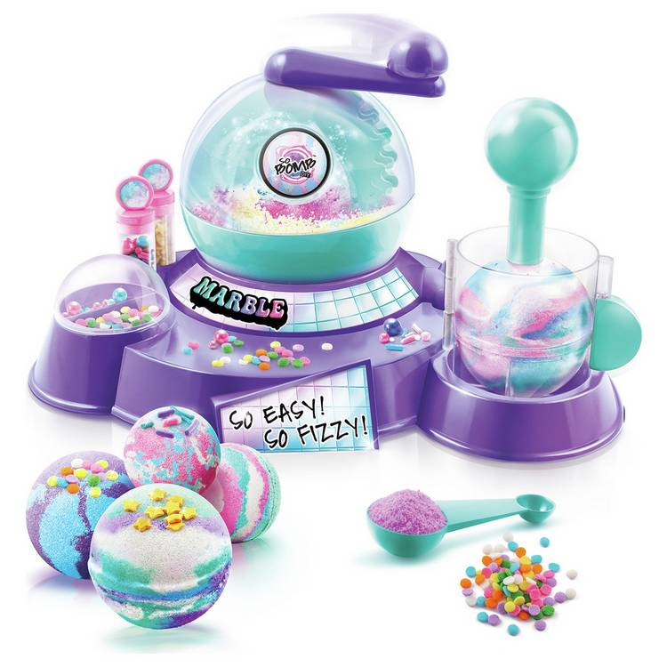 So Bomb DIY marble bath bomb craft kit - British product