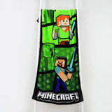 Minecraft beach towel green 140x70cm - British product