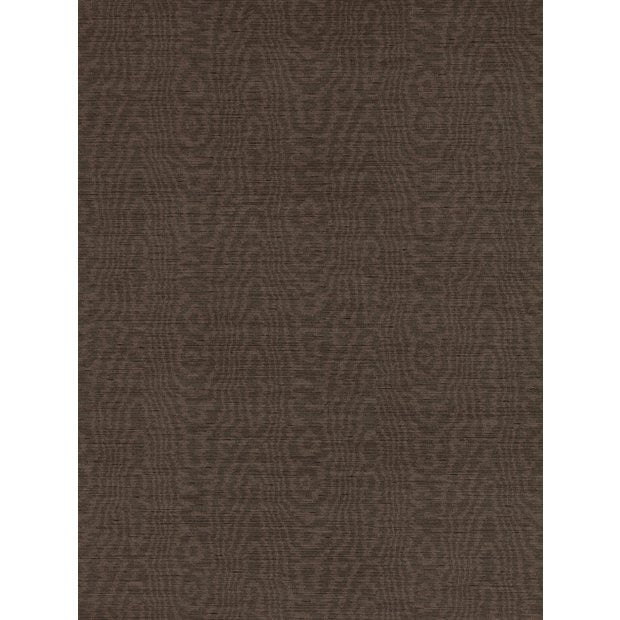 Harlequin Elsworthy moire wallpaper chocolate brown - British product