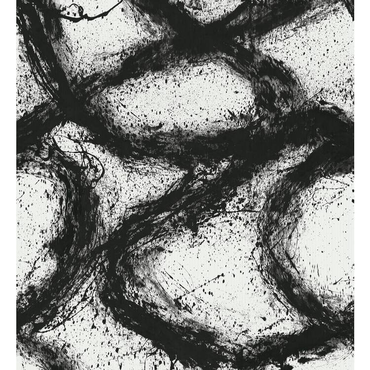 Harlequin Enigmatic Black Earth wallpaper roll (British brand)