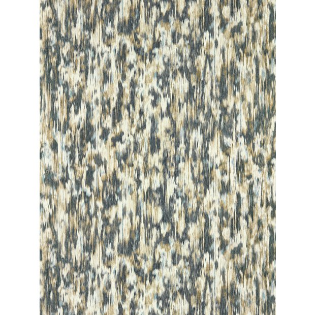 Harlequin Fade Ink Bronze Blue wallpaper with embossed texture (British brand)