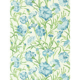 Harlequin Fleur De Joie French Blue wide width wallpaper, UK version
