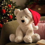 Argos Argos Home Red Santa Hat Polar Bear Soft Toy 24cm- Buy online at McGrocer