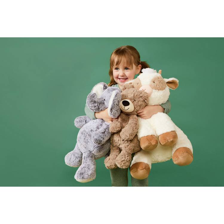 Chad Valley weighted goat soft toy 36cm British brand